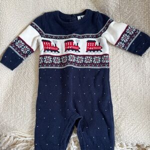 Janie and Jack Holiday Bodysuit 3-6mo